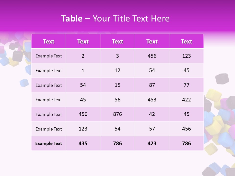 Store Objects Collection PowerPoint Template