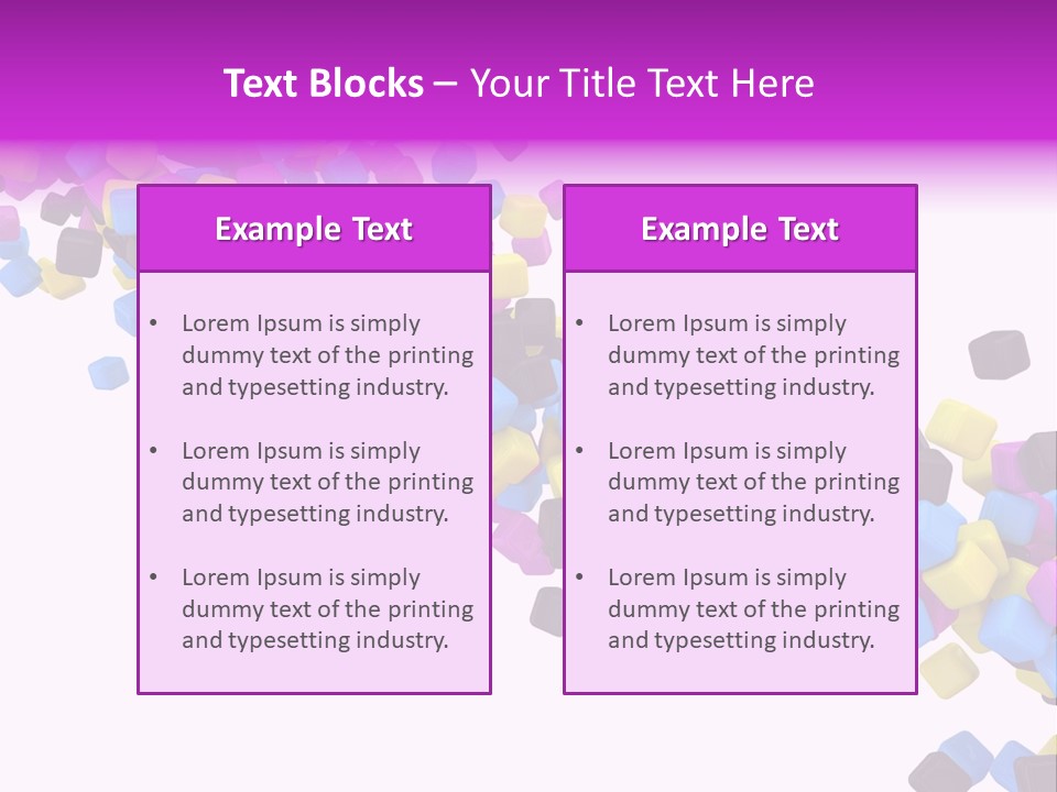 Store Objects Collection PowerPoint Template