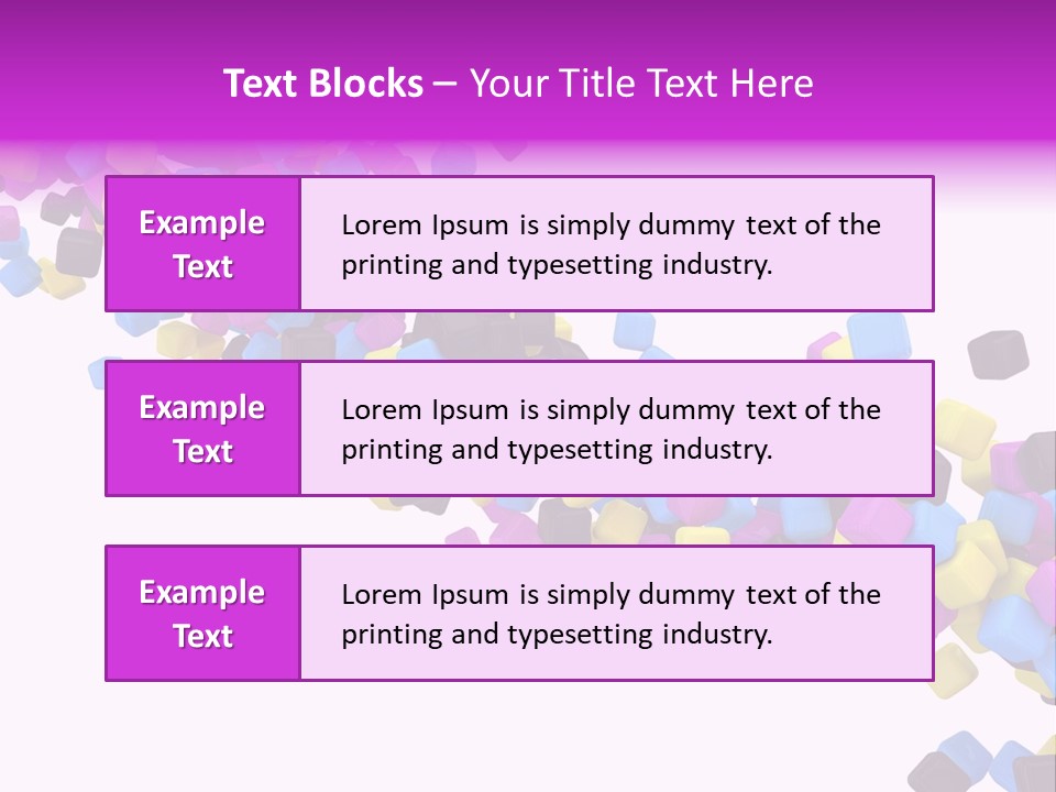 Store Objects Collection PowerPoint Template