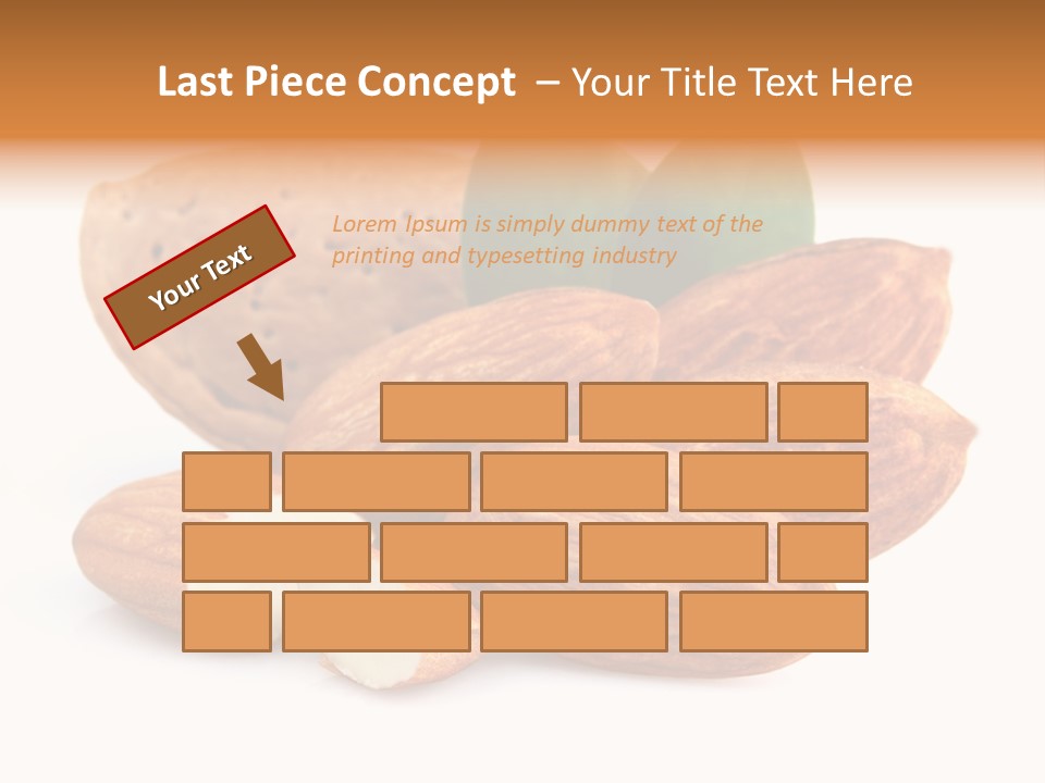 Strong Heap Isolated PowerPoint Template