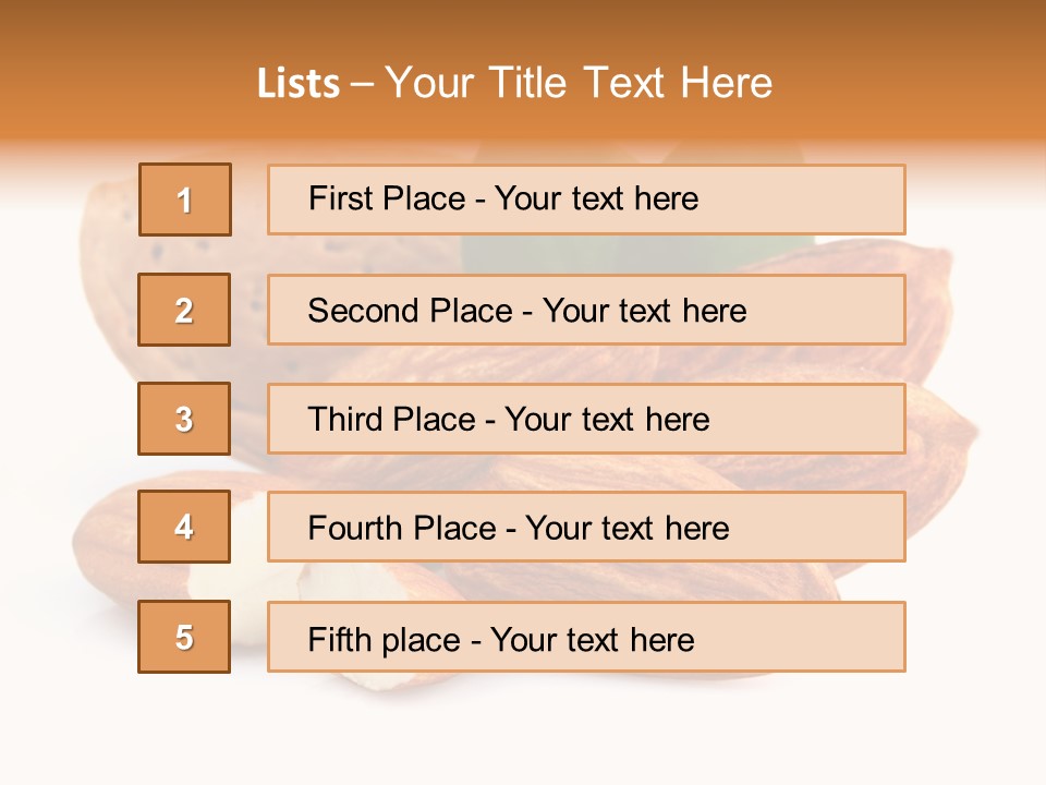 Strong Heap Isolated PowerPoint Template