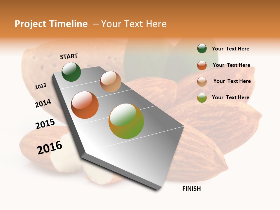 Strong Heap Isolated PowerPoint Template