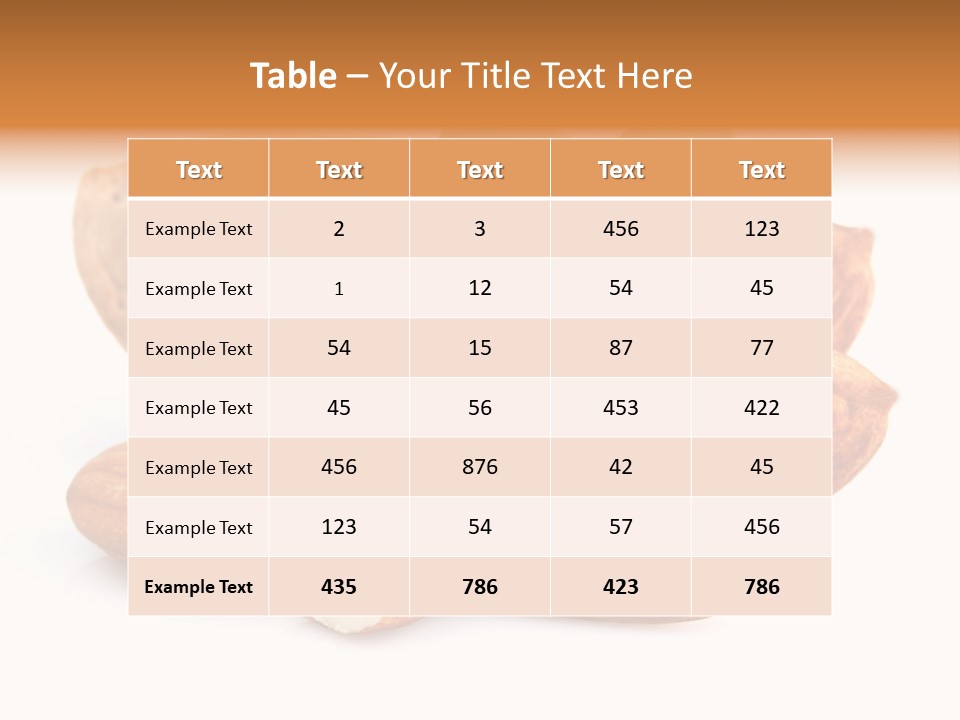 Strong Heap Isolated PowerPoint Template