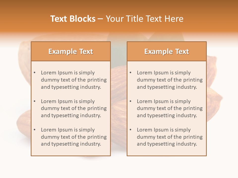 Strong Heap Isolated PowerPoint Template