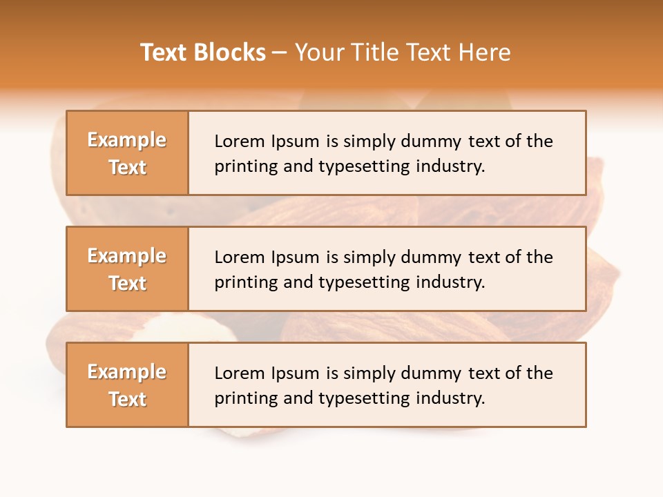 Strong Heap Isolated PowerPoint Template