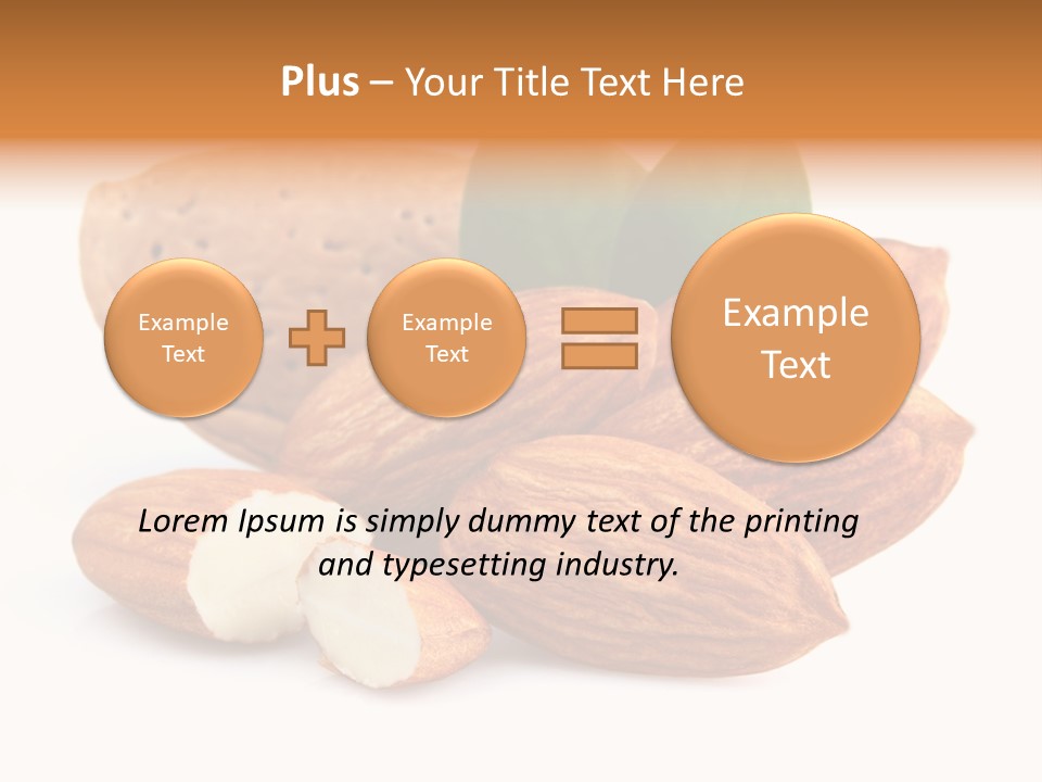 Strong Heap Isolated PowerPoint Template