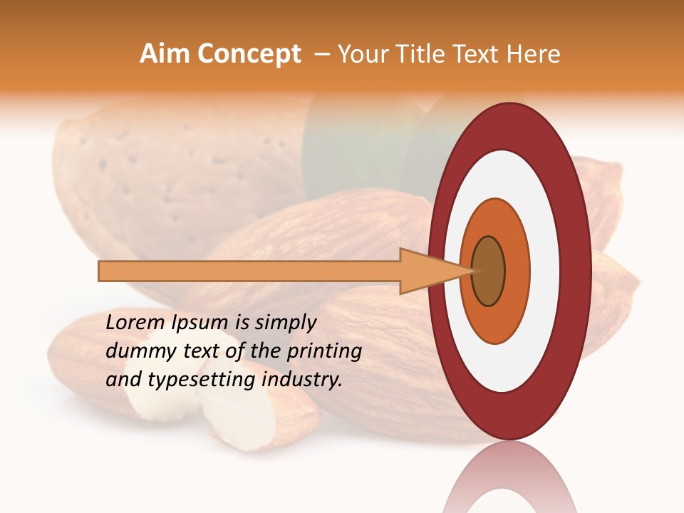 Strong Heap Isolated PowerPoint Template