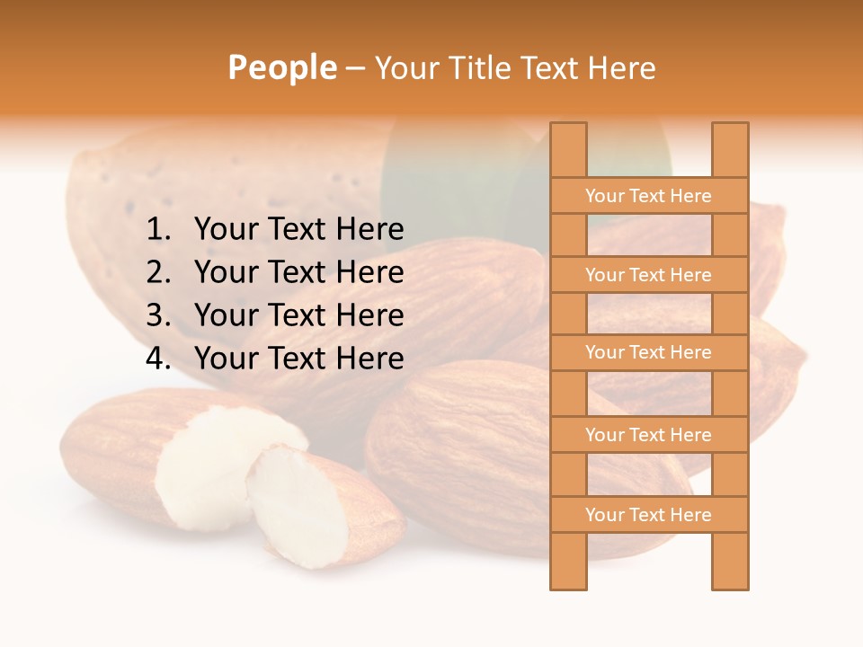 Strong Heap Isolated PowerPoint Template