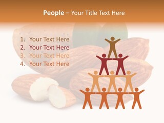 Strong Heap Isolated PowerPoint Template