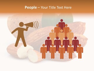 Strong Heap Isolated PowerPoint Template