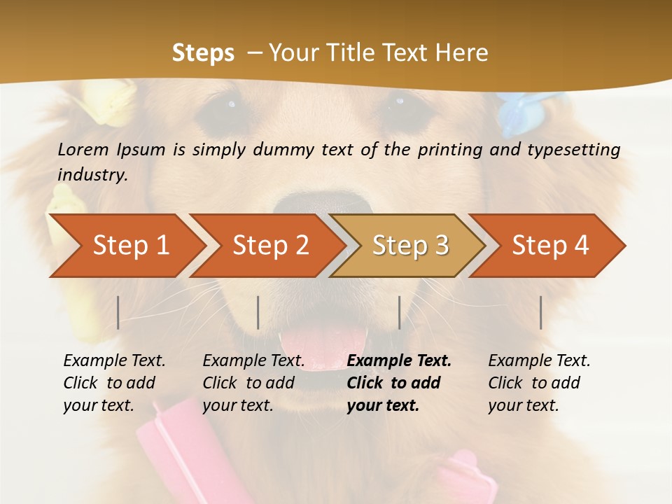 Beautiful Glamour Style PowerPoint Template