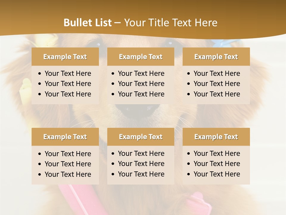 Beautiful Glamour Style PowerPoint Template