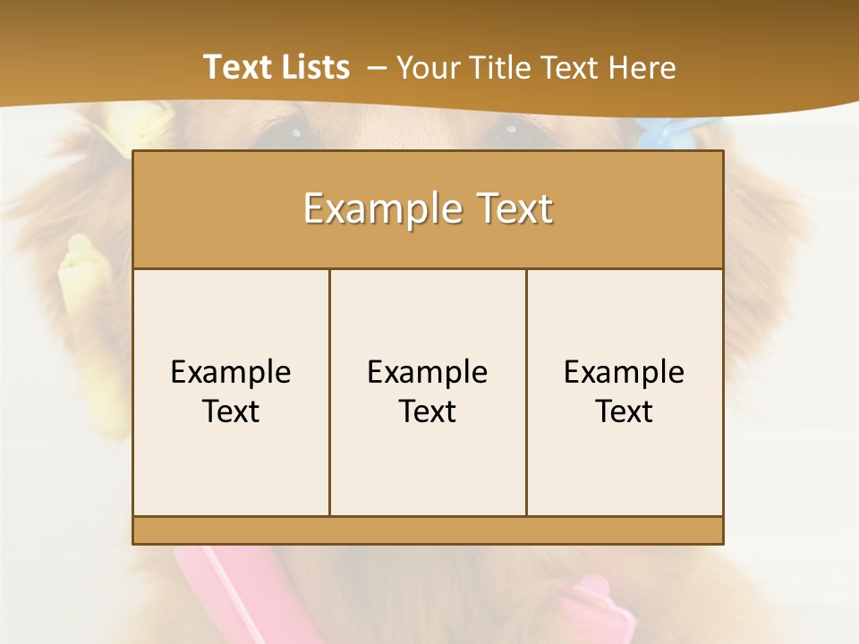 Beautiful Glamour Style PowerPoint Template
