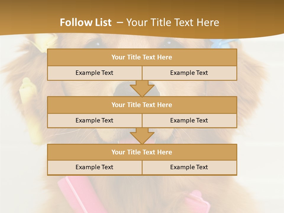 Beautiful Glamour Style PowerPoint Template