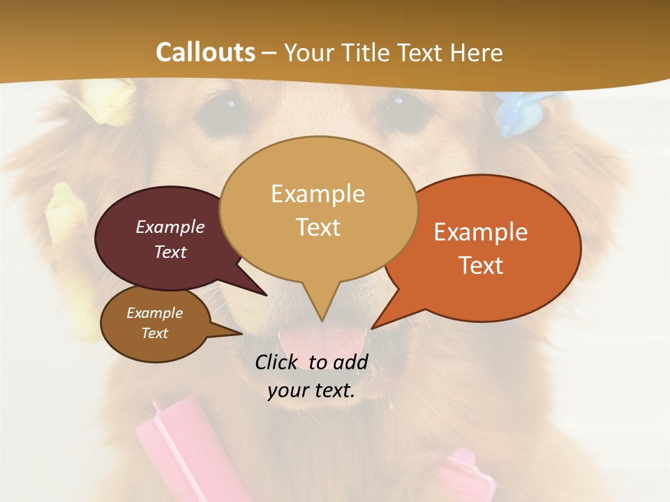 Beautiful Glamour Style PowerPoint Template