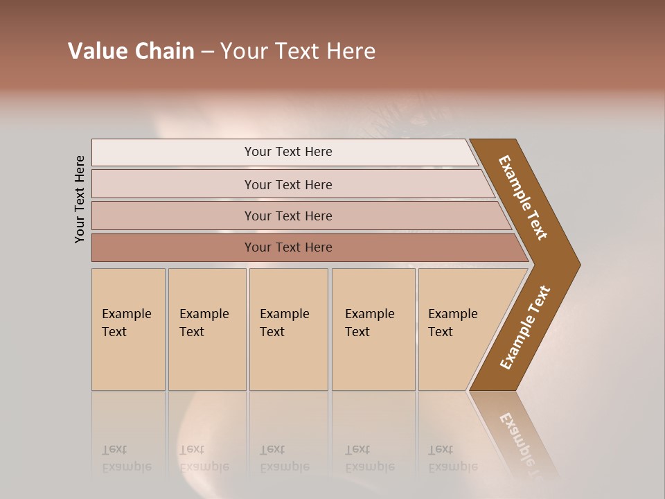 Closeup  Lonely PowerPoint Template