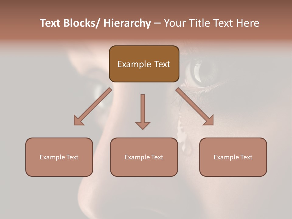 Closeup  Lonely PowerPoint Template