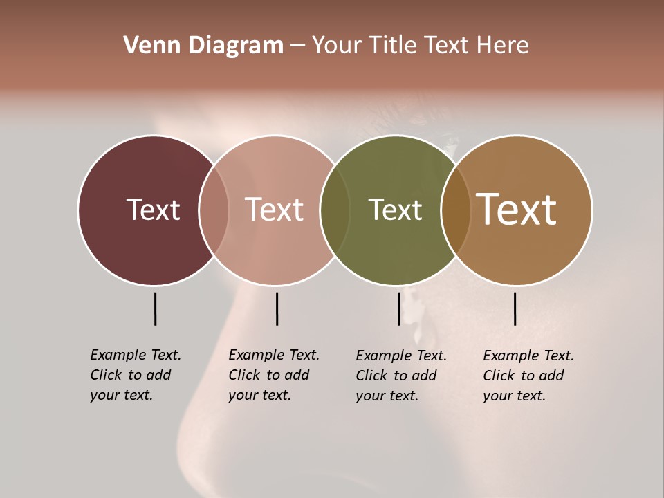 Closeup  Lonely PowerPoint Template