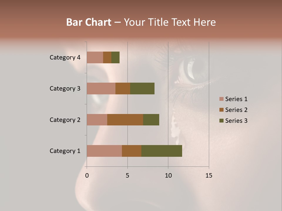 Closeup  Lonely PowerPoint Template