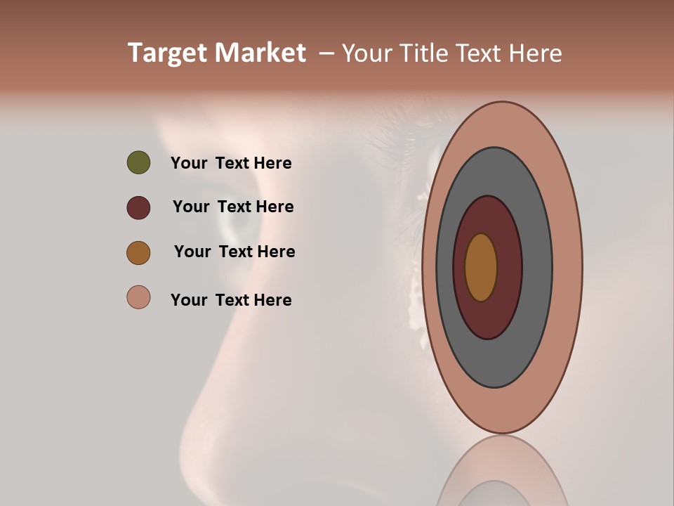 Closeup  Lonely PowerPoint Template