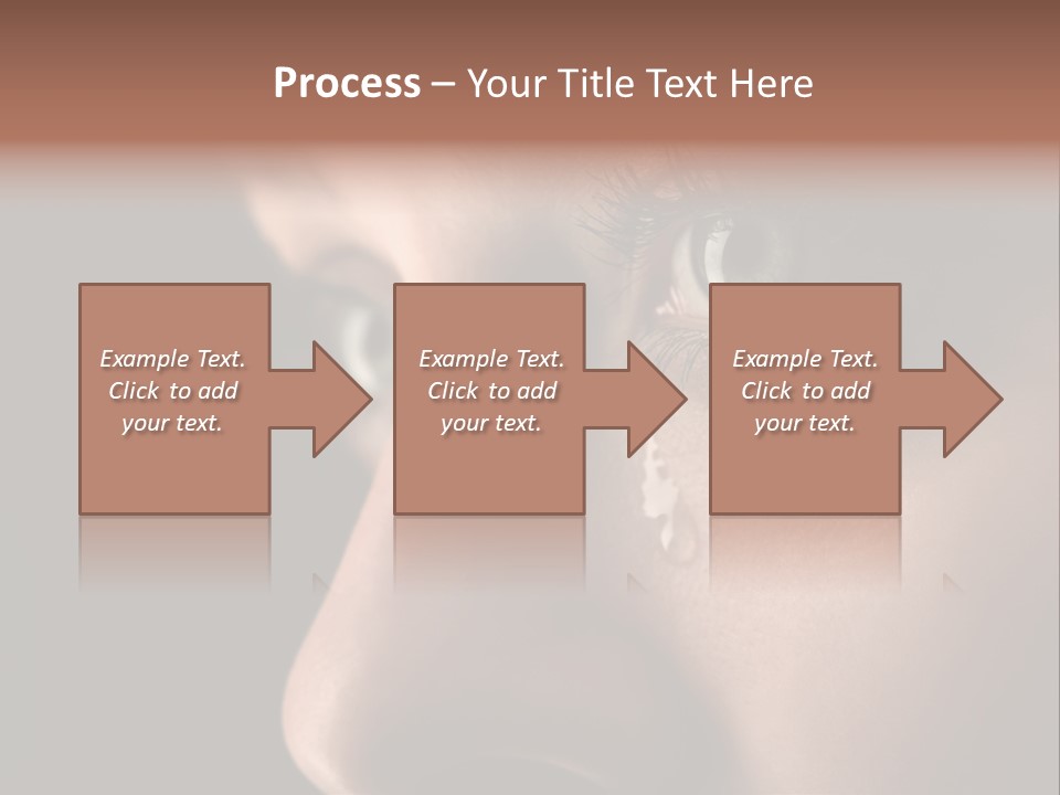 Closeup  Lonely PowerPoint Template