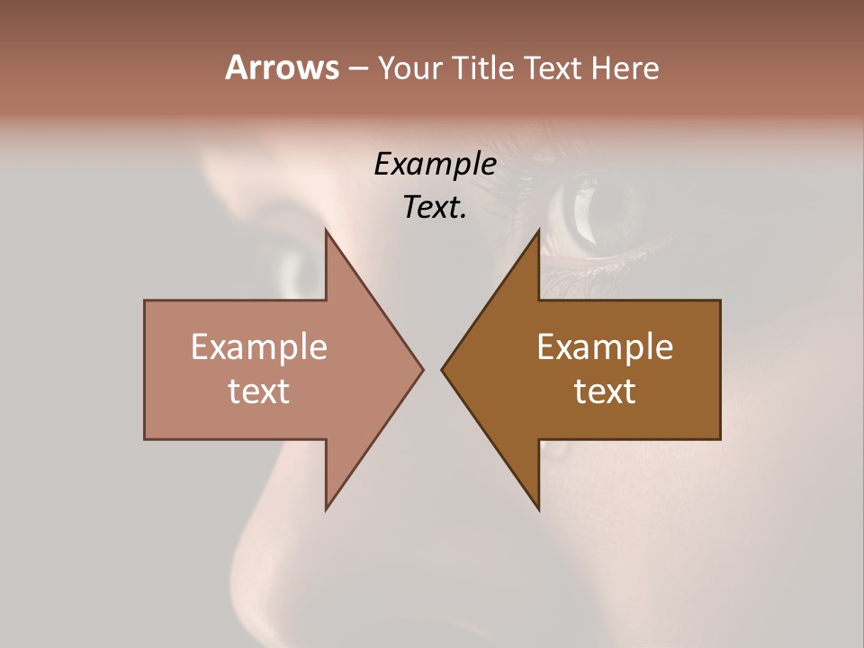 Closeup  Lonely PowerPoint Template