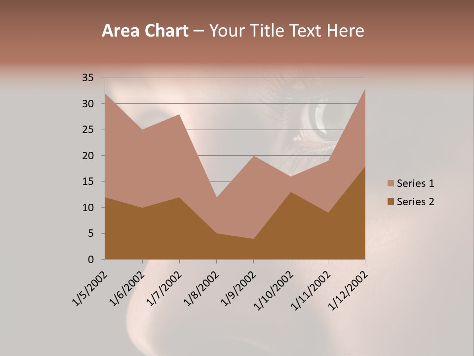 Closeup  Lonely PowerPoint Template