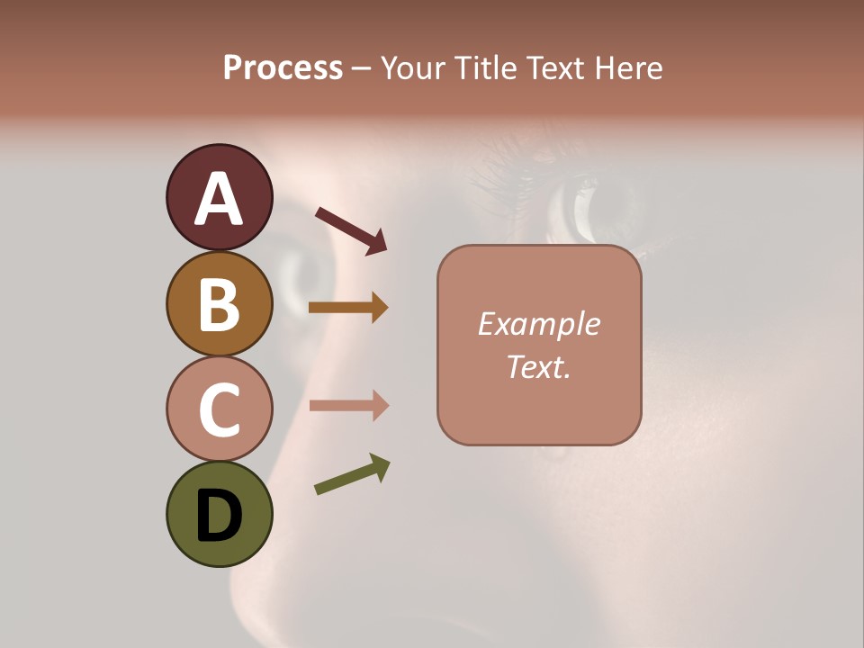 Closeup  Lonely PowerPoint Template