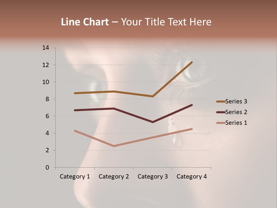 Closeup  Lonely PowerPoint Template