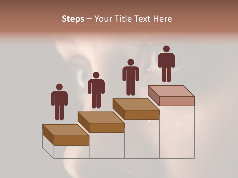 Closeup  Lonely PowerPoint Template