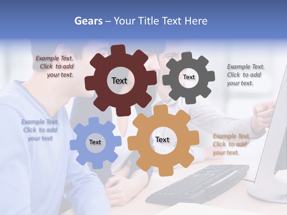 Engineering Hispanic Asian PowerPoint Template