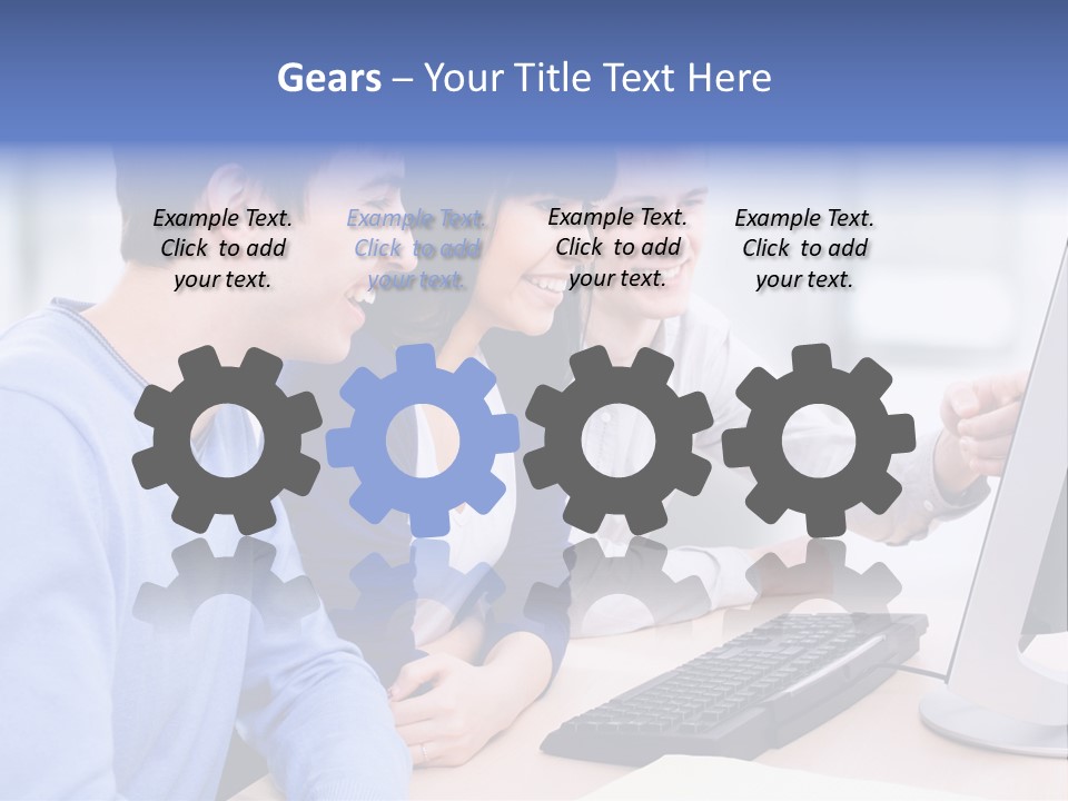 Engineering Hispanic Asian PowerPoint Template