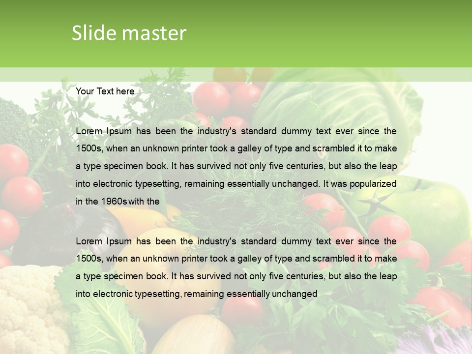 Store Objects Collection PowerPoint Template
