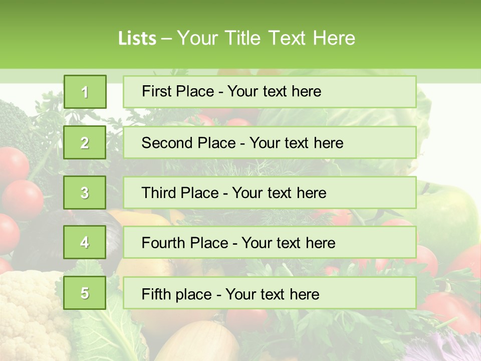 Store Objects Collection PowerPoint Template