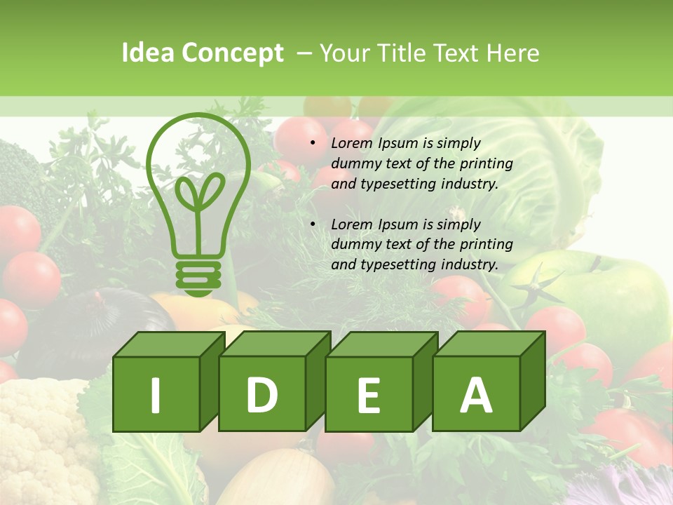 Store Objects Collection PowerPoint Template