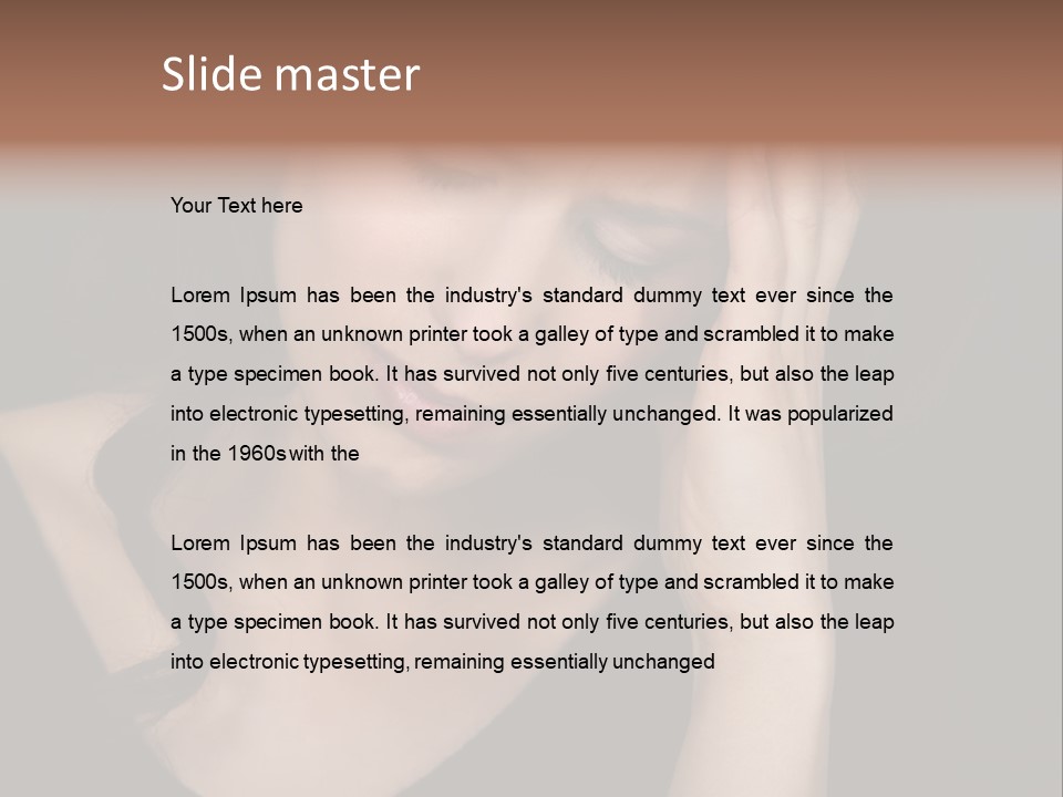 Nuisance Frustrated Stress PowerPoint Template