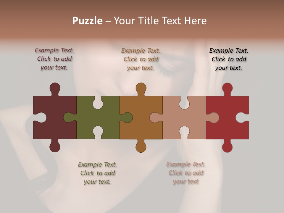 Nuisance Frustrated Stress PowerPoint Template