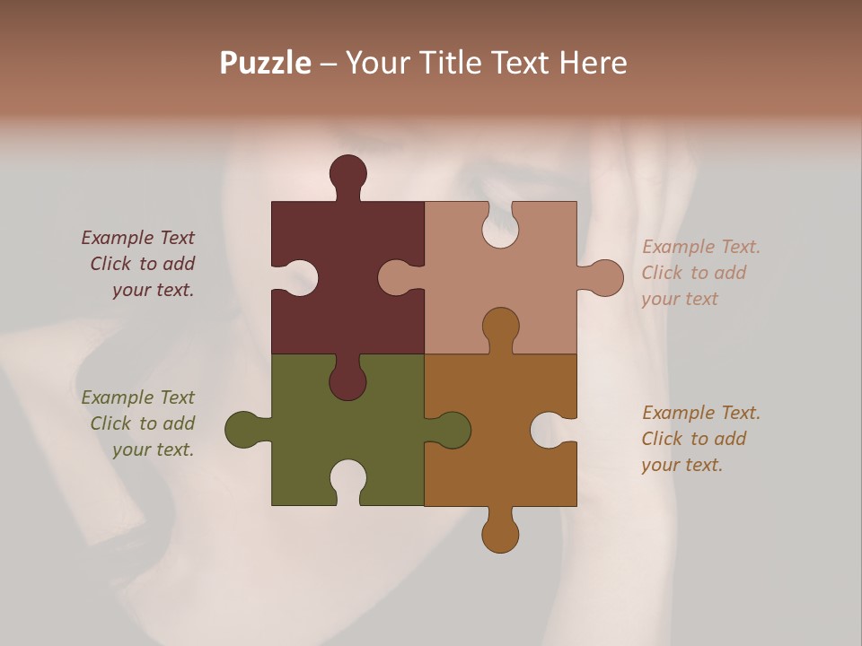 Nuisance Frustrated Stress PowerPoint Template