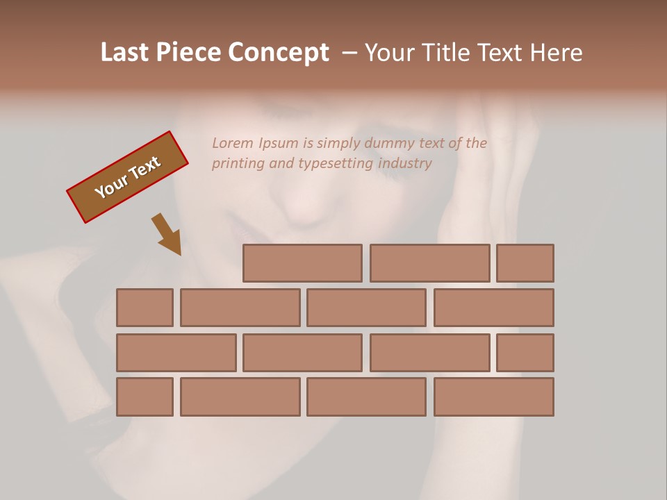 Nuisance Frustrated Stress PowerPoint Template