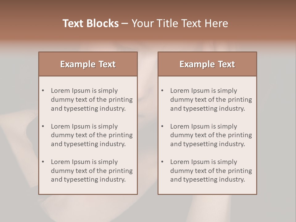 Nuisance Frustrated Stress PowerPoint Template