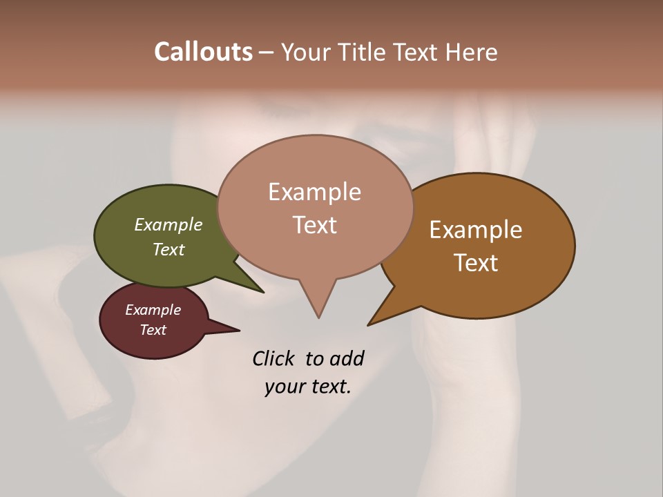 Nuisance Frustrated Stress PowerPoint Template