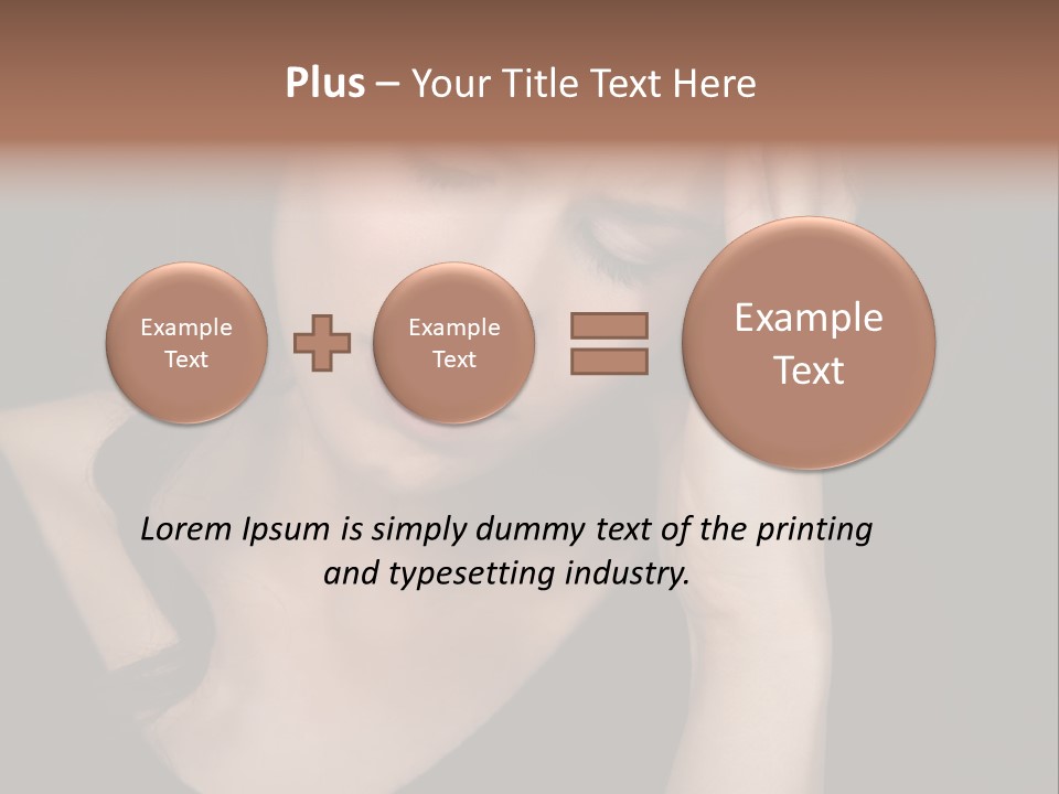 Nuisance Frustrated Stress PowerPoint Template