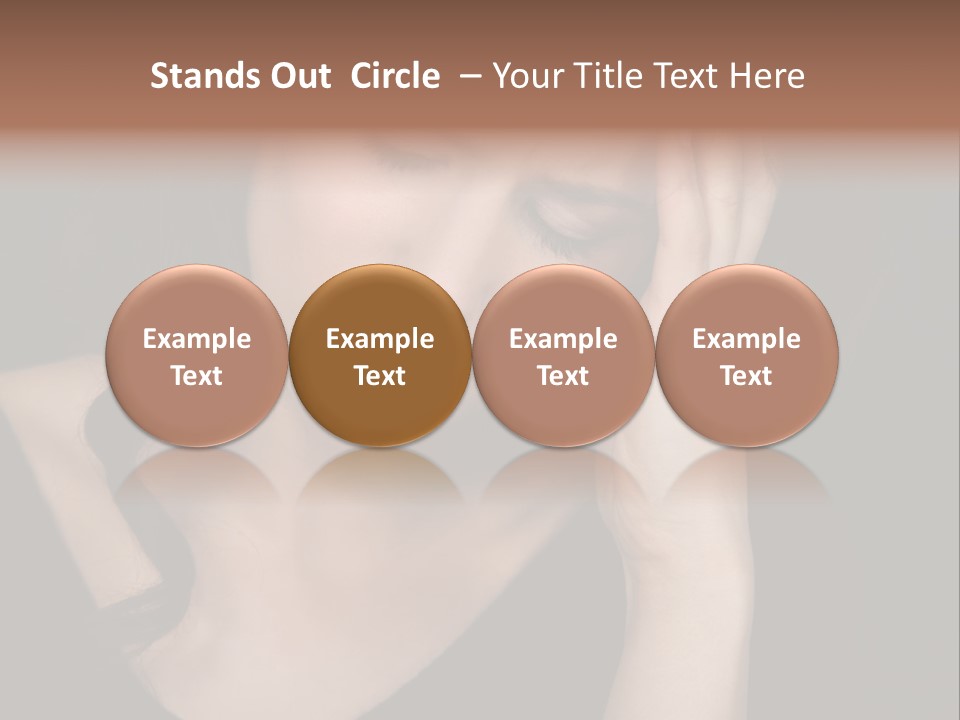 Nuisance Frustrated Stress PowerPoint Template