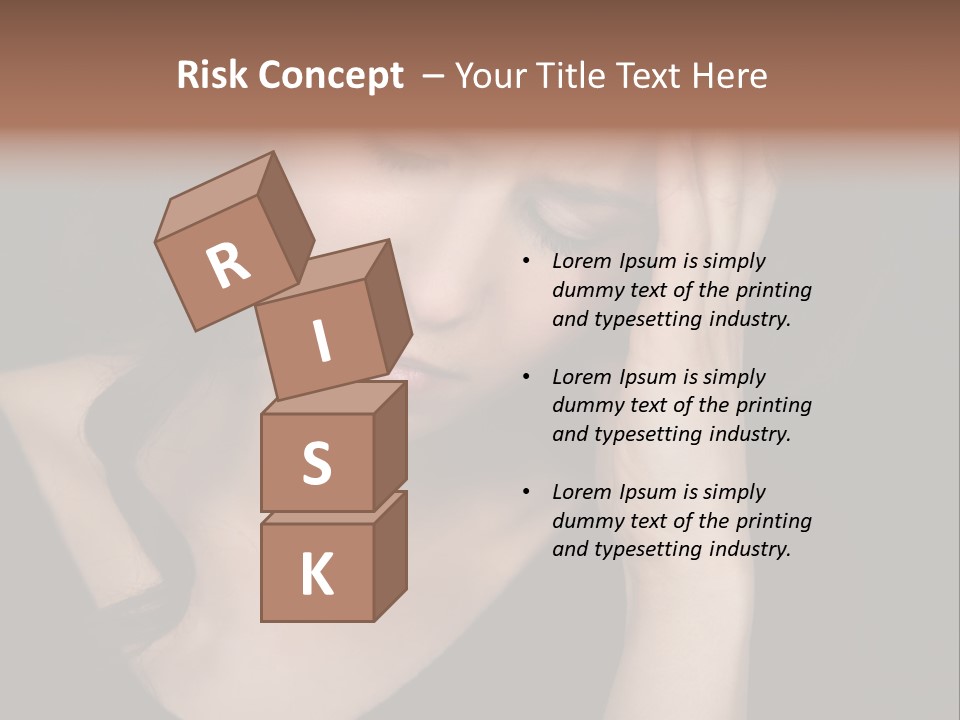 Nuisance Frustrated Stress PowerPoint Template