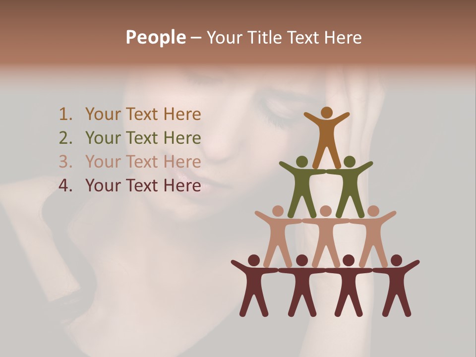 Nuisance Frustrated Stress PowerPoint Template