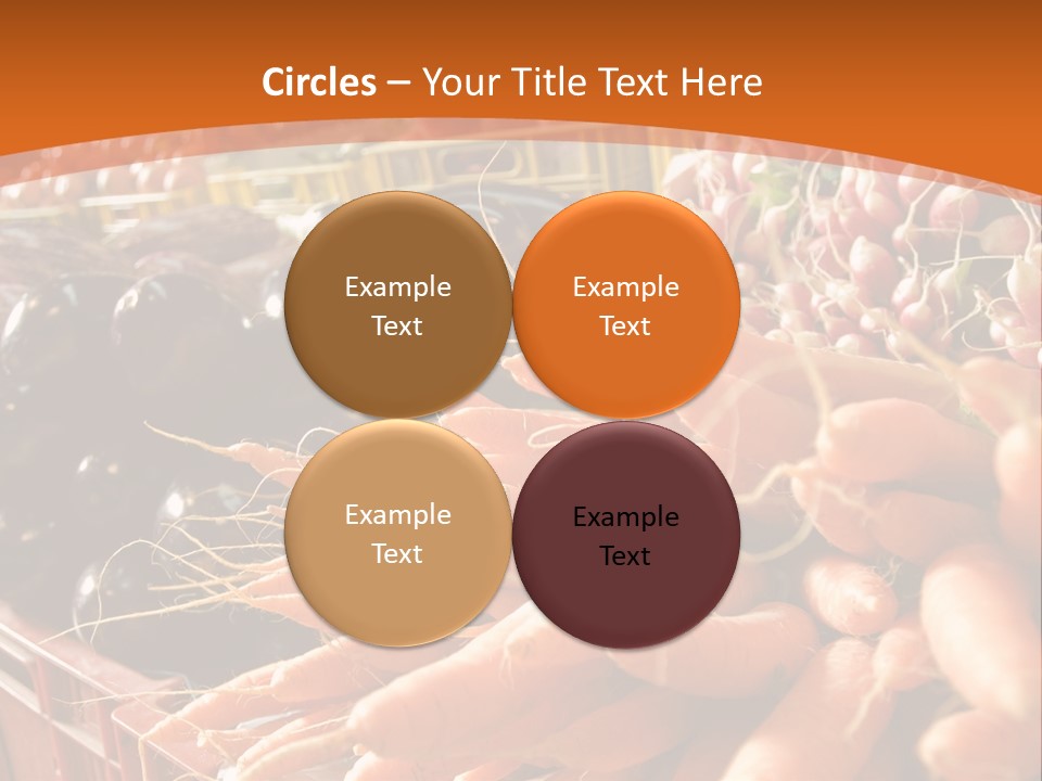 Carrots Supply Market PowerPoint Template
