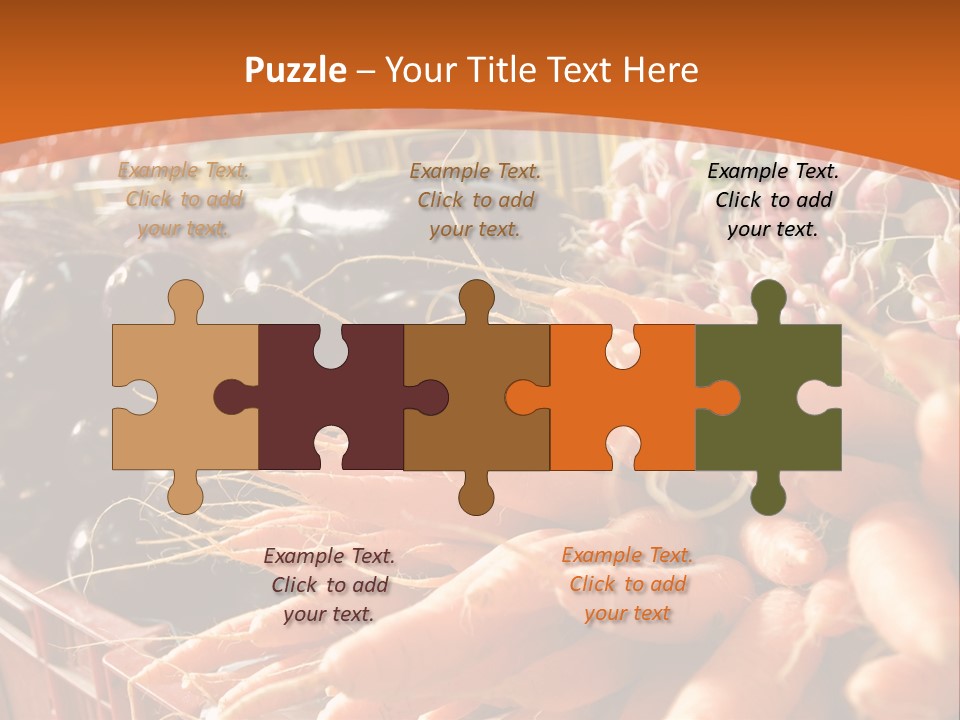 Carrots Supply Market PowerPoint Template
