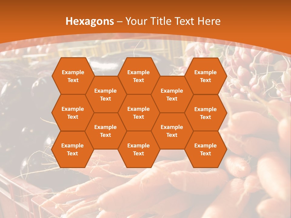 Carrots Supply Market PowerPoint Template