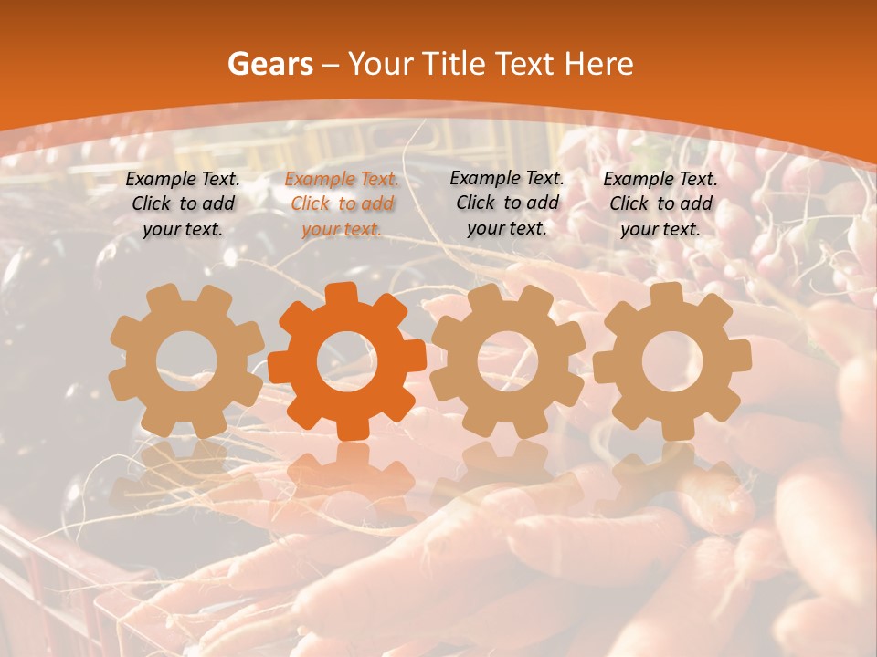 Carrots Supply Market PowerPoint Template