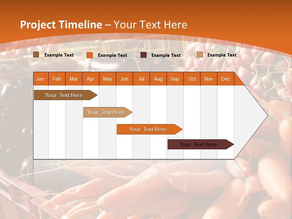 Carrots Supply Market PowerPoint Template